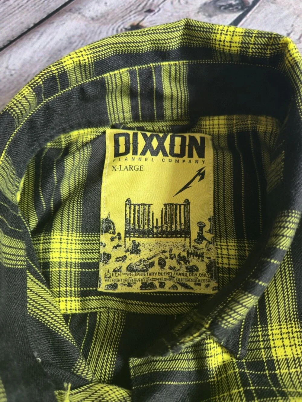 Dixxon Men's Metallica 72 Seasons Flannel
